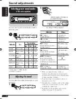 Предварительный просмотр 12 страницы JVC KD-S12 Instructions Manual