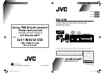 JVC KD-S19 Instructions Manual preview