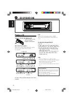 Предварительный просмотр 14 страницы JVC KD-S21 Instructions Manual