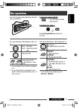 Предварительный просмотр 9 страницы JVC KD-S25 - MP3/WMA/CD Receiver With Remote Instructions Manual