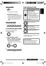 Предварительный просмотр 13 страницы JVC KD-S25 - MP3/WMA/CD Receiver With Remote Instructions Manual
