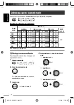 Предварительный просмотр 20 страницы JVC KD-S25 - MP3/WMA/CD Receiver With Remote Instructions Manual