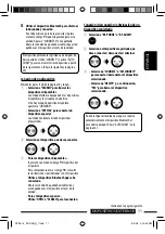 Предварительный просмотр 45 страницы JVC KD-S25 - MP3/WMA/CD Receiver With Remote Instructions Manual