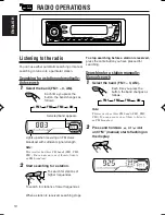 Предварительный просмотр 10 страницы JVC KD-S30 Instructions Manual