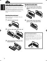 Предварительный просмотр 20 страницы JVC KD-S30 Instructions Manual