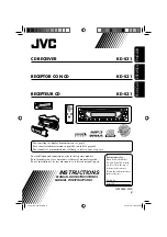 JVC KD-S31 Instructions Manual предпросмотр