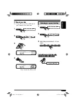 Предварительный просмотр 11 страницы JVC KD-S31 Instructions Manual