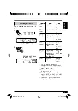 Предварительный просмотр 19 страницы JVC KD-S31 Instructions Manual