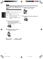 Preview for 35 page of JVC KD-S5050 - In-Dash CD Player Instruction Manual