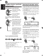 Preview for 10 page of JVC KD-S5055 Instructions Manual