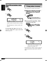 Preview for 10 page of JVC KD-S51 Instructions Manual