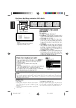 Предварительный просмотр 2 страницы JVC KD-S550 Instructions Manual