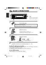 Предварительный просмотр 4 страницы JVC KD-S550 Instructions Manual