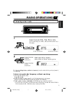 Предварительный просмотр 5 страницы JVC KD-S550 Instructions Manual