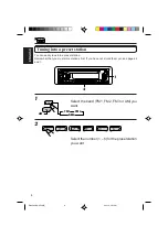 Предварительный просмотр 8 страницы JVC KD-S550 Instructions Manual