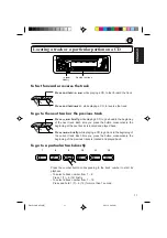 Предварительный просмотр 11 страницы JVC KD-S550 Instructions Manual