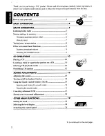 Предварительный просмотр 2 страницы JVC KD-S575 Instructions Manual