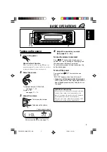 Предварительный просмотр 5 страницы JVC KD-S6060 Instructions Manual