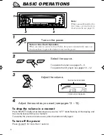 Preview for 4 page of JVC KD-S636 Instructions Manual