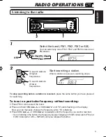 Preview for 5 page of JVC KD-S636 Instructions Manual