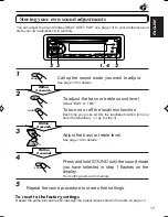 Preview for 15 page of JVC KD-S636 Instructions Manual