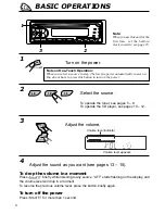 Предварительный просмотр 4 страницы JVC KD-S640 Instructions Manual