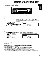 Предварительный просмотр 5 страницы JVC KD-S640 Instructions Manual