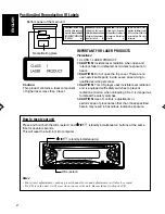 Предварительный просмотр 2 страницы JVC KD-S641 Instructions Manual