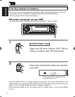 Предварительный просмотр 6 страницы JVC KD-S675 Instructions Manual