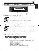 Предварительный просмотр 11 страницы JVC KD-S675 Instructions Manual