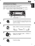 Предварительный просмотр 21 страницы JVC KD-S675 Instructions Manual