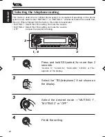 Предварительный просмотр 22 страницы JVC KD-S675 Instructions Manual