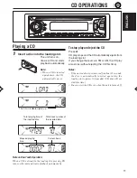 Предварительный просмотр 11 страницы JVC KD-S680 Instructions Manual