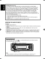 Предварительный просмотр 2 страницы JVC KD-S690 Instructions Manual