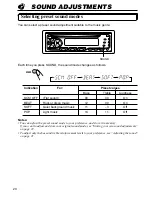 Предварительный просмотр 20 страницы JVC KD-S707R Instructions Manual