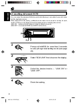 Предварительный просмотр 24 страницы JVC KD-S70R Instructions Manual