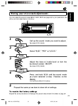 Предварительный просмотр 25 страницы JVC KD-S70R Instructions Manual