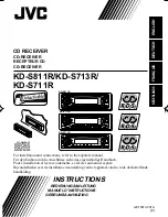 Предварительный просмотр 1 страницы JVC KD-S711R Instructions Manual