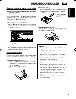 Предварительный просмотр 23 страницы JVC KD-S711R Instructions Manual