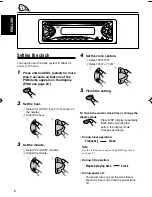 Предварительный просмотр 6 страницы JVC KD-S71R Instructions Manual