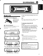 Предварительный просмотр 17 страницы JVC KD-S71R Instructions Manual