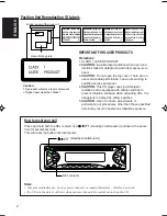 Предварительный просмотр 2 страницы JVC KD-S721R Instructions Manual