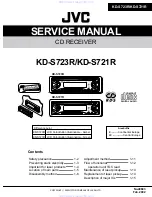 JVC KD-S721R Service Manual предпросмотр