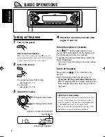 Предварительный просмотр 8 страницы JVC KD-S790 Instructions Manual