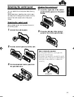 Предварительный просмотр 21 страницы JVC KD-S790 Instructions Manual