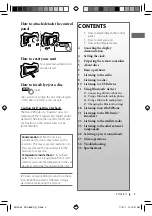 Preview for 3 page of JVC KD-S88BT Instructions Manual