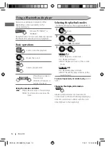 Preview for 16 page of JVC KD-S88BT Instructions Manual