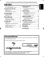 Preview for 3 page of JVC KD-S895 Instructions Manual