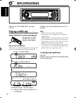 Preview for 18 page of JVC KD-S895 Instructions Manual