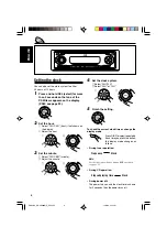 Предварительный просмотр 6 страницы JVC KD-S901R Instructions Manual